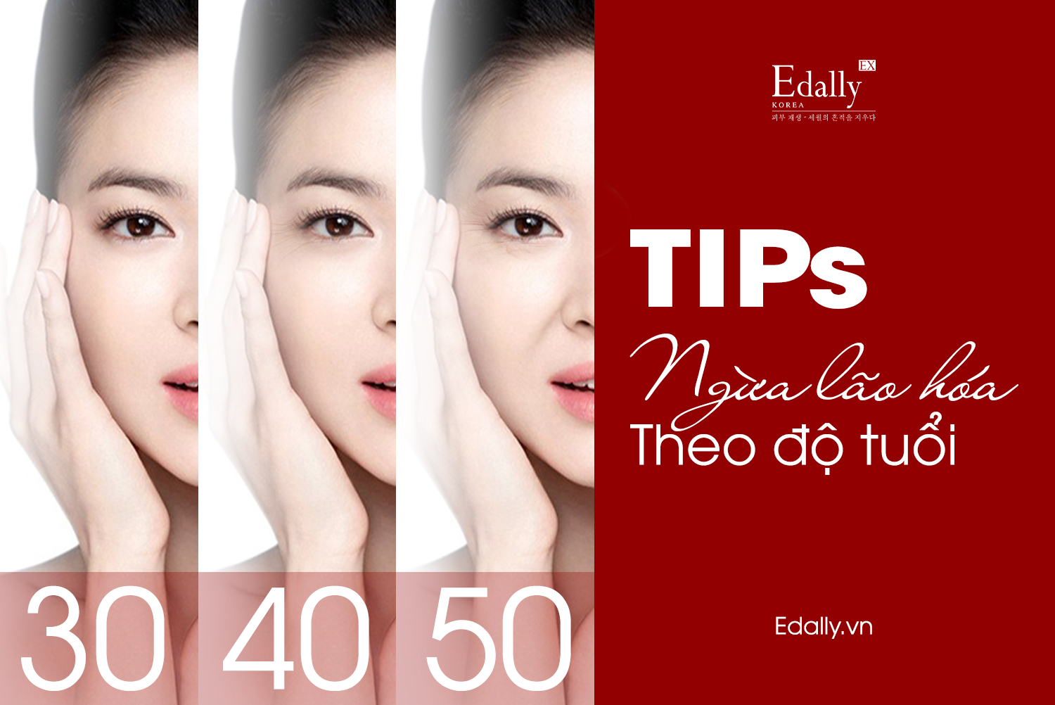 TIPs NGỪA LÃO HÓA THEO ĐỘ TUỔI