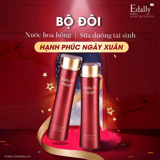 HẠNH PHÚC NGÀY XUÂN NHƯ BỘ ĐÔI TUYỆT PHẨM EDALLY 