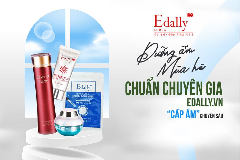 4 BƯỚC DƯỠNG ẨM MÙA HÈ CHUẨN CHUYÊN GIA