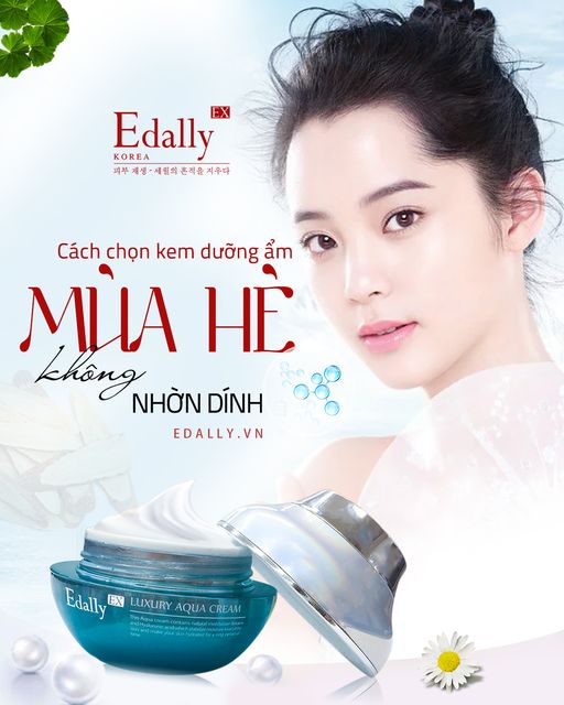 CÁCH CHỌN KEM DƯỠNG ẨM MÙA HÈ KHÔNG NHỜN DÍNH