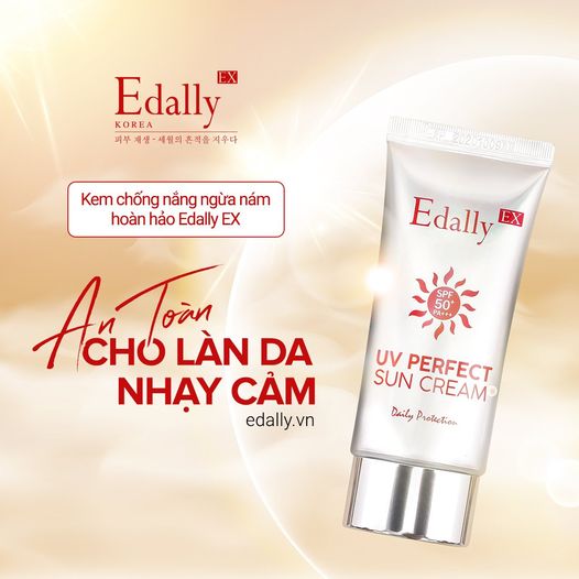 KEM CHỐNG NẮNG NGỪA NÁM EDALLY EX - AN TOÀN CHO LÀN DA NHẠY CẢM