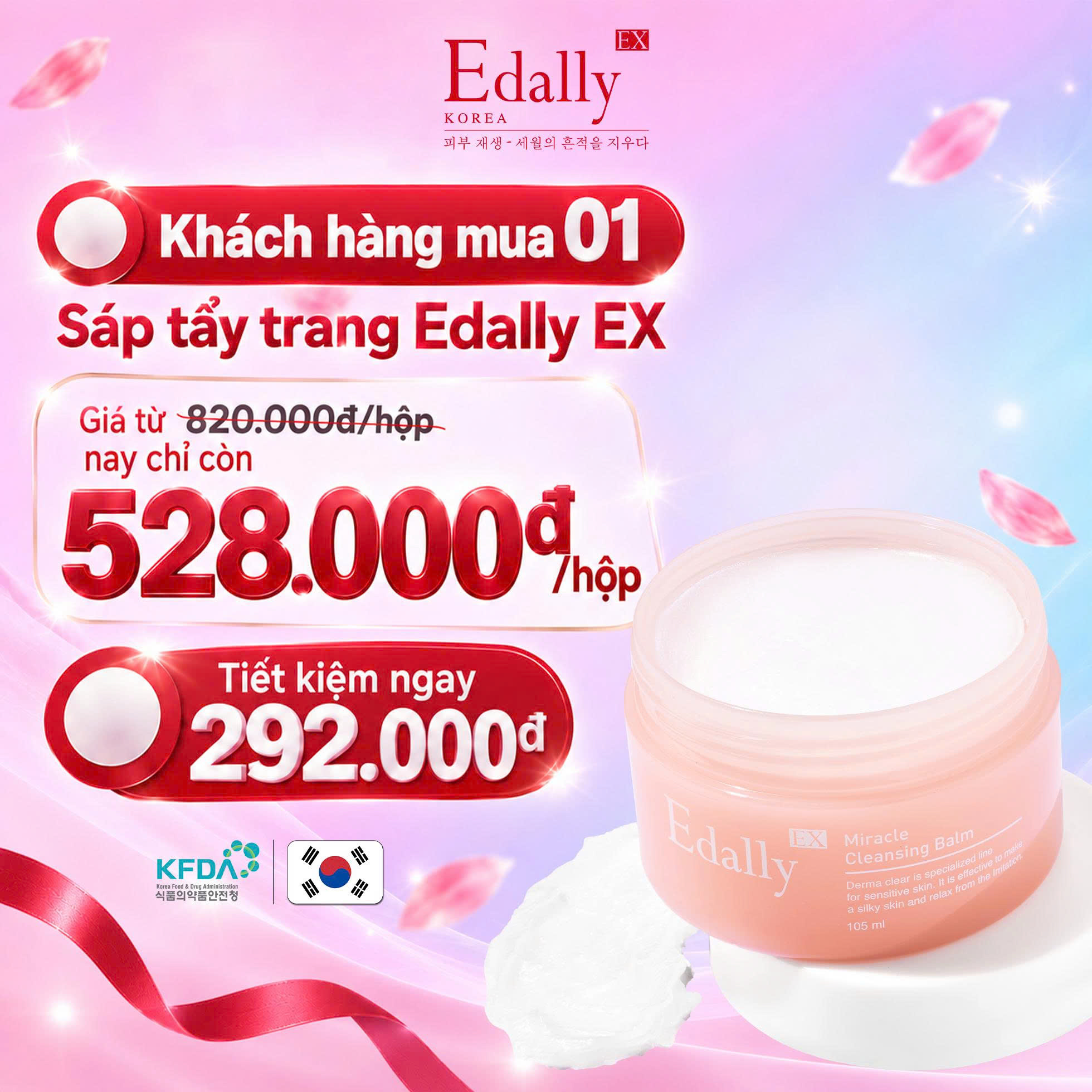 CHƯƠNG TRÌNH KHUYẾN MẠI MỸ PHẨM EDALLY EX THÁNG 9.2026