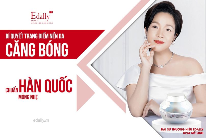 BÍ QUYẾT TRANG ĐIỂM VẠN NGƯỜI MÊ TỪ EDALLY HÀN QUỐC