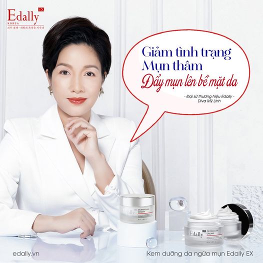 Kem dưỡng da ngừa mụn Edally Ex -phục hồi làn da hư tổn và sau hư tổn