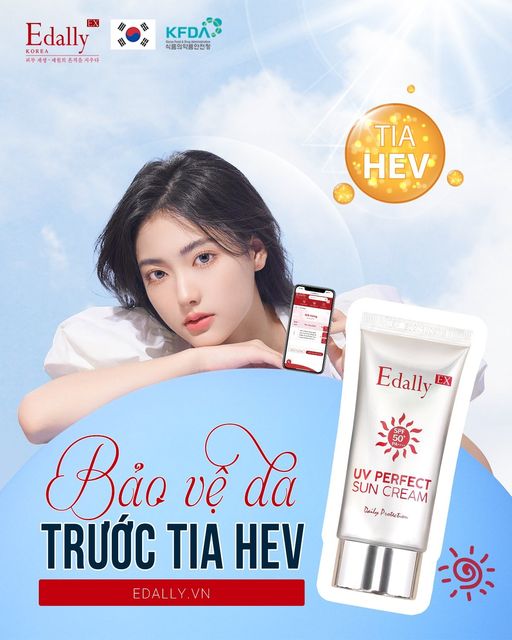 Bảo vệ da trước tia HEV