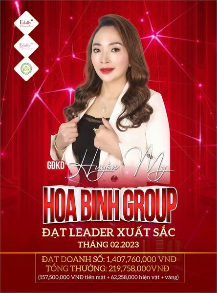 VINH DANH LEADER XUẤT SẮC Tháng 2 - Hòa Bình Group