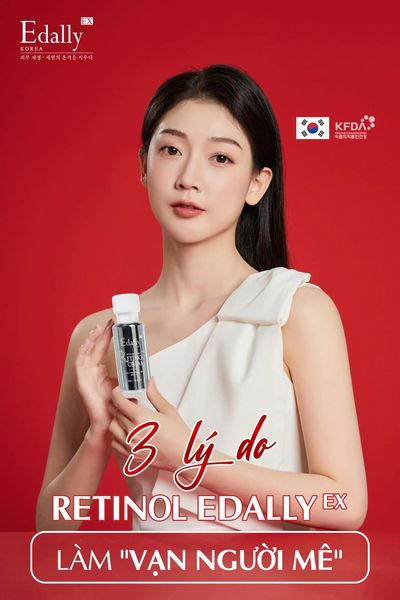 3 lý do Retinol Edally EX làm vạn người mê