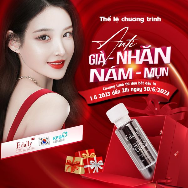 Anti Già -Nhăn - Nám - Mụn - Đường đua hấp dẫn nhất tháng 6 này