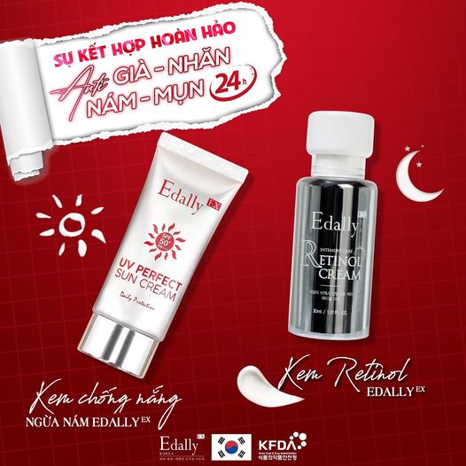 Sáng sáng xài kem chống nắng - Tối tối dùng Retinol
