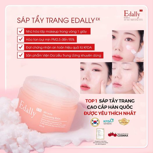 TOP 1 SÁP TẨY TRANG CAO CẤP HÀN QUỐC ĐƯỢC YÊU THÍCH TRÊN THỊ TRƯỜNG.