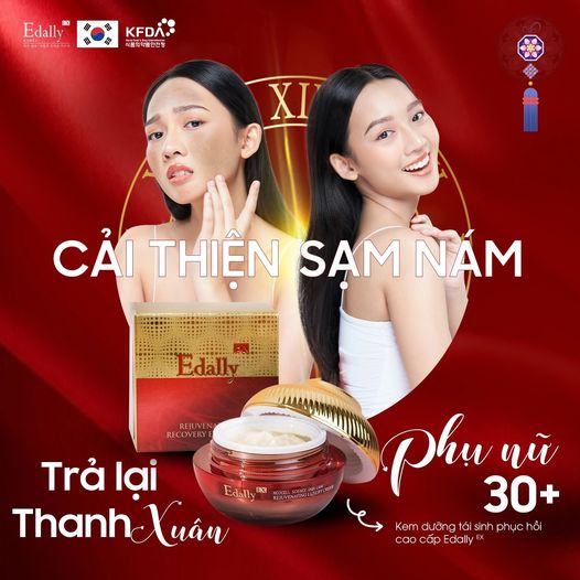 Kem Dưỡng Tái Sinh Phục Hồi Cao Cấp Edally EX  - chìa khóa cho làn da tuổi 30+ luôn mịn màng và tự tin! 