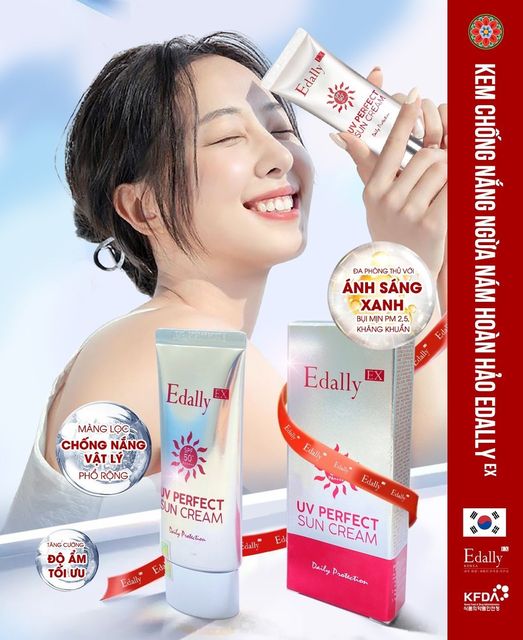 Tháng 8 với nắng vàng rực rỡ, là lúc chúng ta cần tới "người bạn đồng hành" đặc biệt - Kem Chống Nắng Hoàn Hảo Edally EX