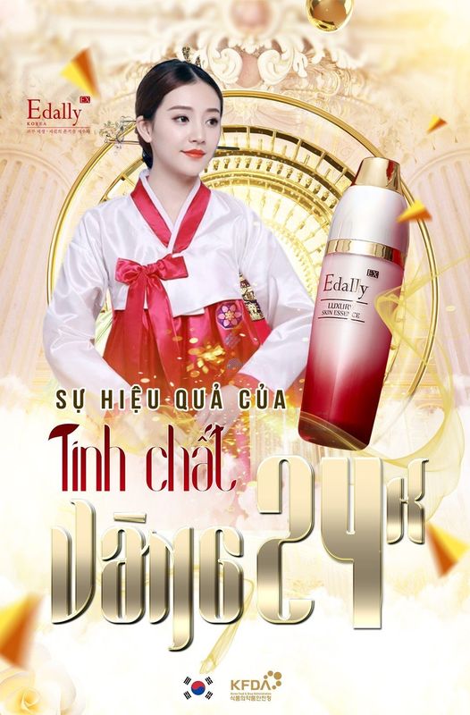 Khi tinh túy của vàng gặp gỡ làn da, kết quả sẽ khiến bạn trở nên hạnh phúc!