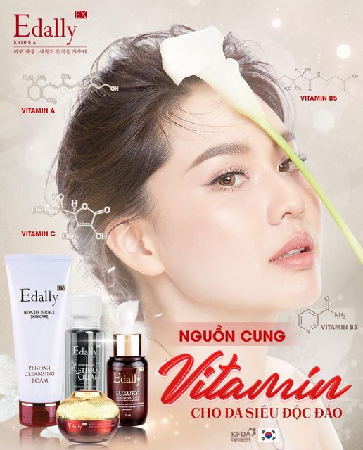 Edally EX - nguồn cung Vitamin dồi dao cho da