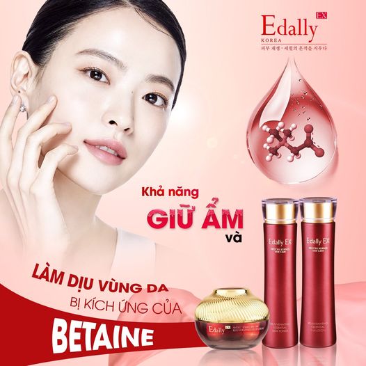 Khả năng giữ ẩm và làm dịu vùng da bị kích ứng của Betaine