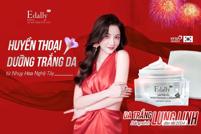 Huyền thoại dưỡng trắng da từ Hoa Nghệ Tây - Da trắng dáng xinh, lung linh đón tết 2024