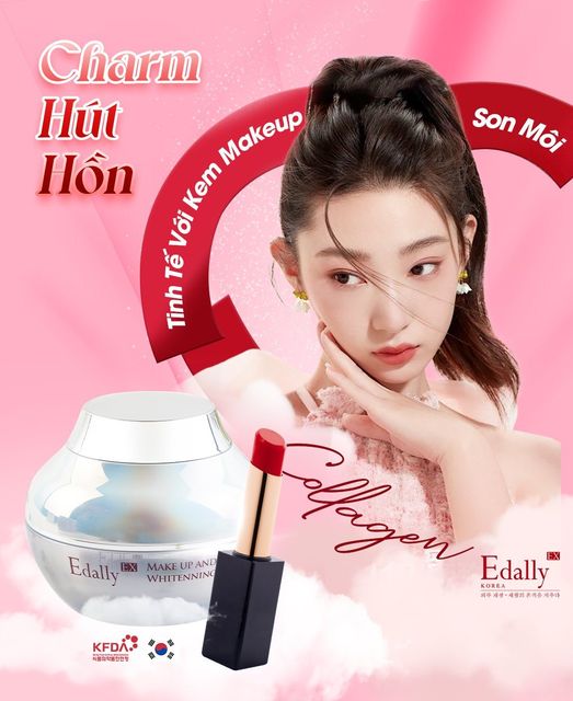 Charm Hút Hồn - Khám Phá Sức Quyến Rũ Tinh Tế Cùng Kem Makeup và Son Môi Edally!