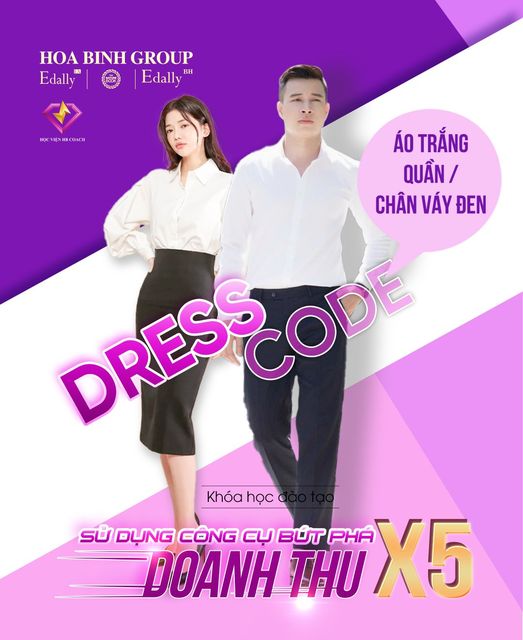 THÔNG BÁO: DRESS CODE CHO SỰ KIỆN "ĐẠO TẠO BỨT PHÁ DOANH THU 2024"