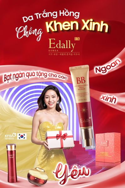 DA TRẮNG HỒNG, CHỒNG KHEN XINH 