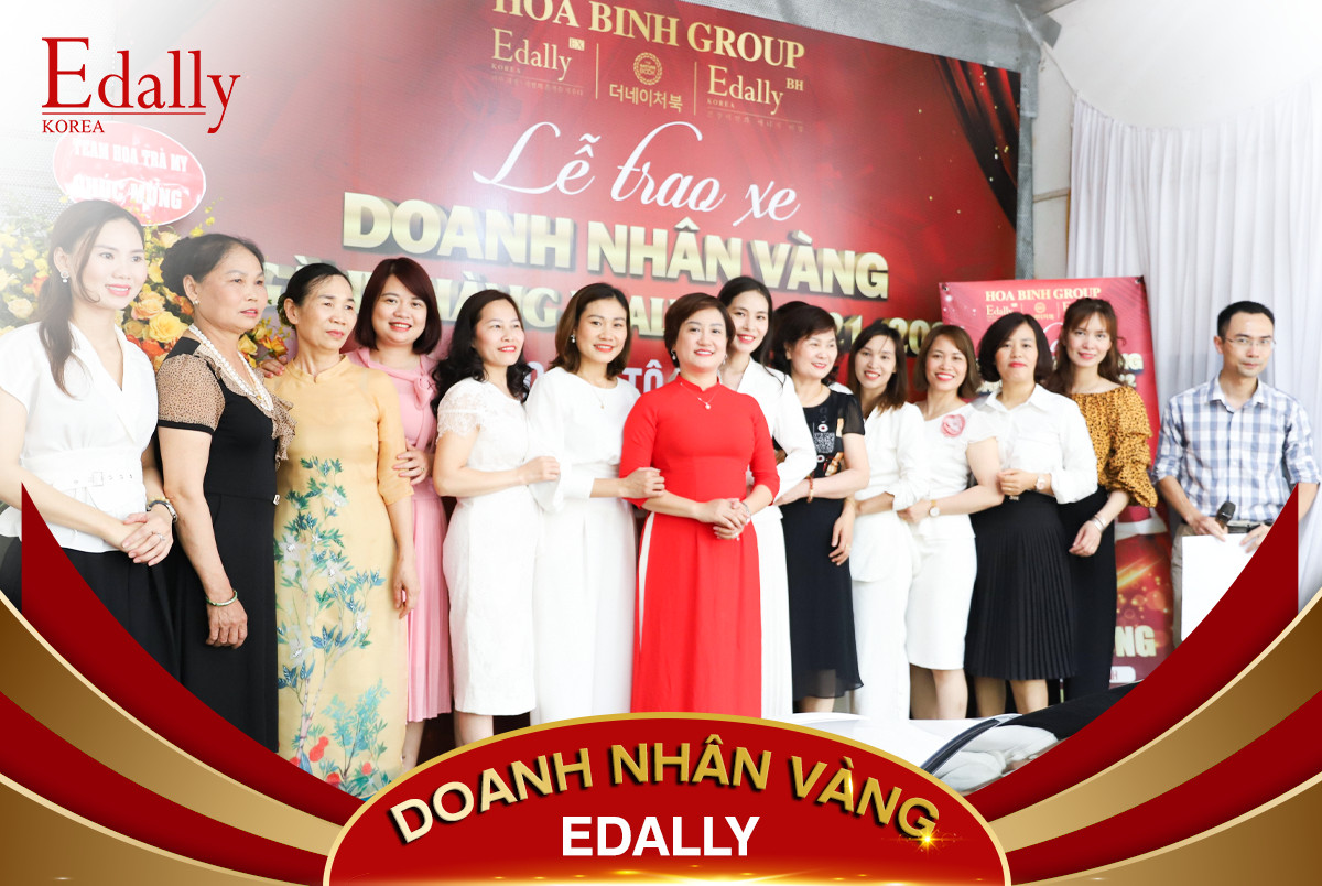 TRAO XE DOANH NHÂN VÀNG NGÀNH HÀNG EDALLY EX 2021-2022 - GĐKD THANH VIỆT
