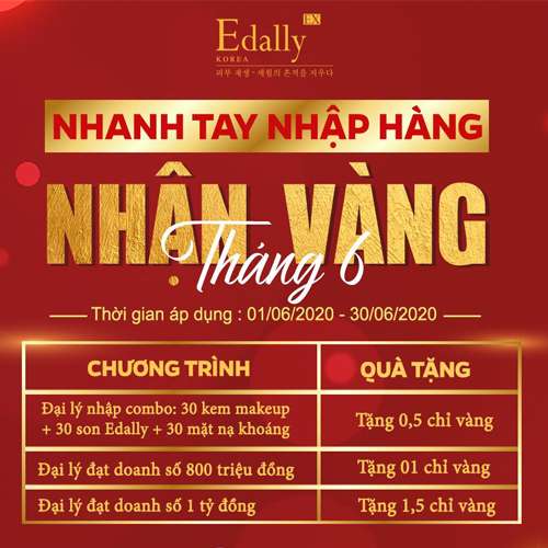 NHANH TAY NHẬP HÀNG - NHẬN VÀNG THÁNG 6