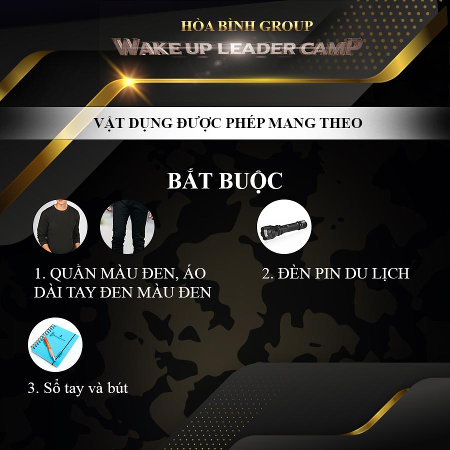 WAKE UP LEADER CAMP: Nội quy khóa huấn luyện thực chiến lớn nhất Việt Nam 1