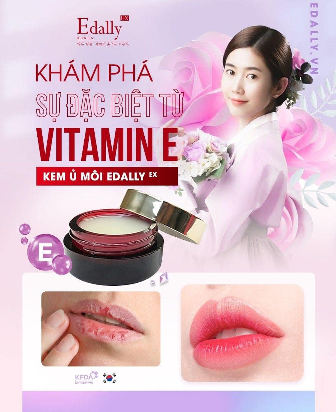 Nhất định phải có một em ủ môi này trong nhà để đôi môi của cả nhà luôn được căng mọng, Hồng hào nhé các chị em!