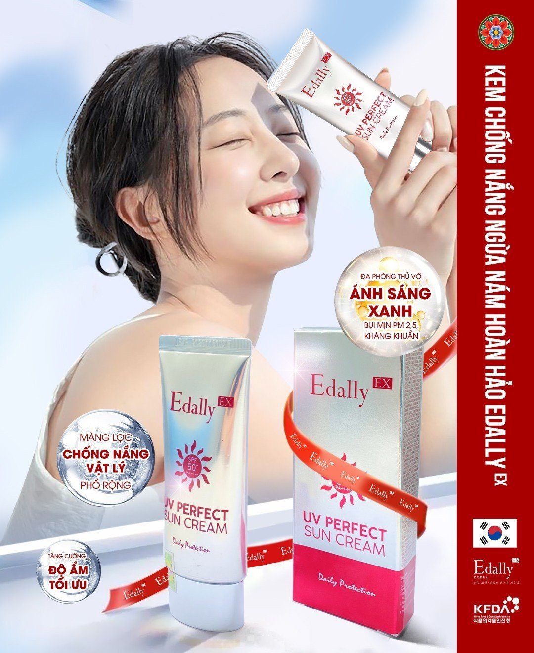 NHỮNG LÝ DO BẠN NÊN DÙNG KEM CHỐNG NẮNG NGỪA NÁM EDALLY EX